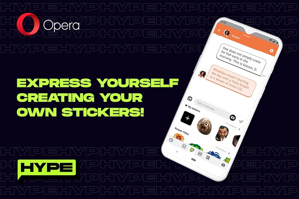 Opera’s Hype is making chatting so much more exciting and Kenyan content creators are loving it