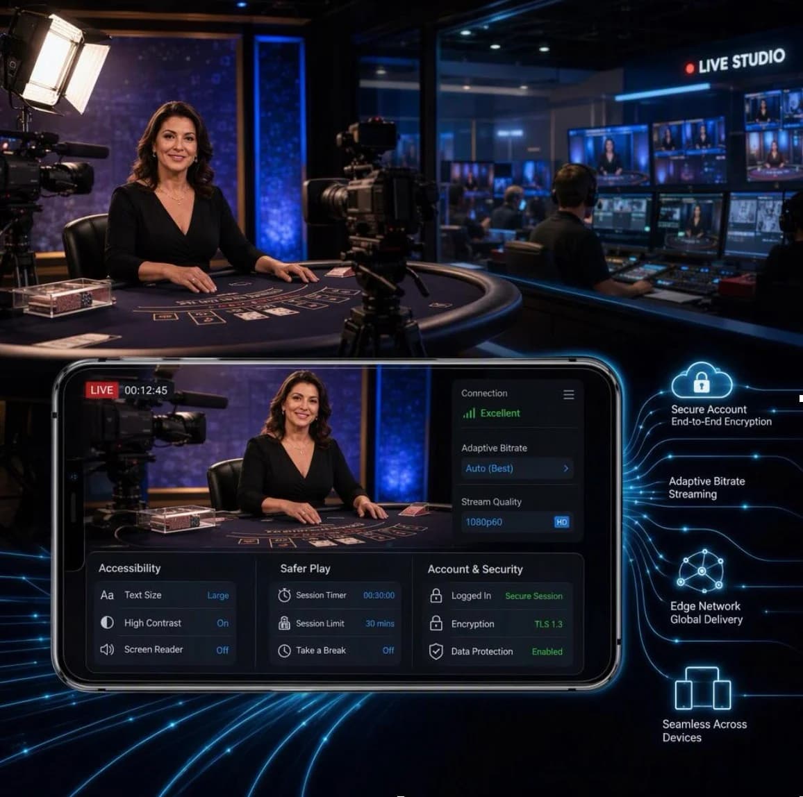How Real-Time Table Gaming Is Built: The Streaming Tech Behind Live Play