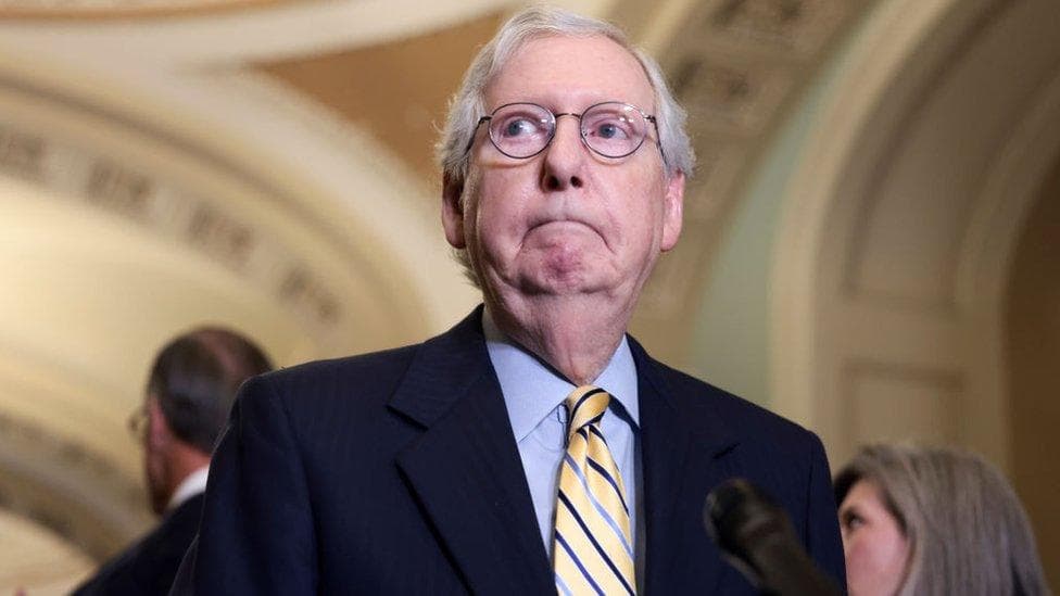 Questions swirl over top US Republican McConnell’s hospital stay