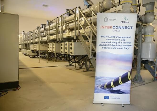 European Investment Bank Approves €168M for Second Malta-Italy Interconnector Project