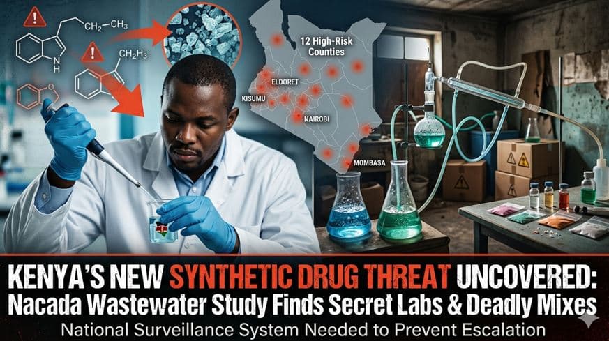 New Study Exposes Secret Drug Labs, Deadly ‘Bath Salts’ and Meth in Kenya’s Cities