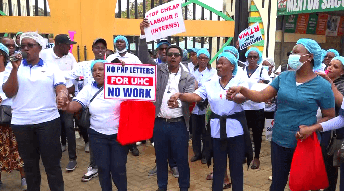 Murang’a nurses join nationwide strike