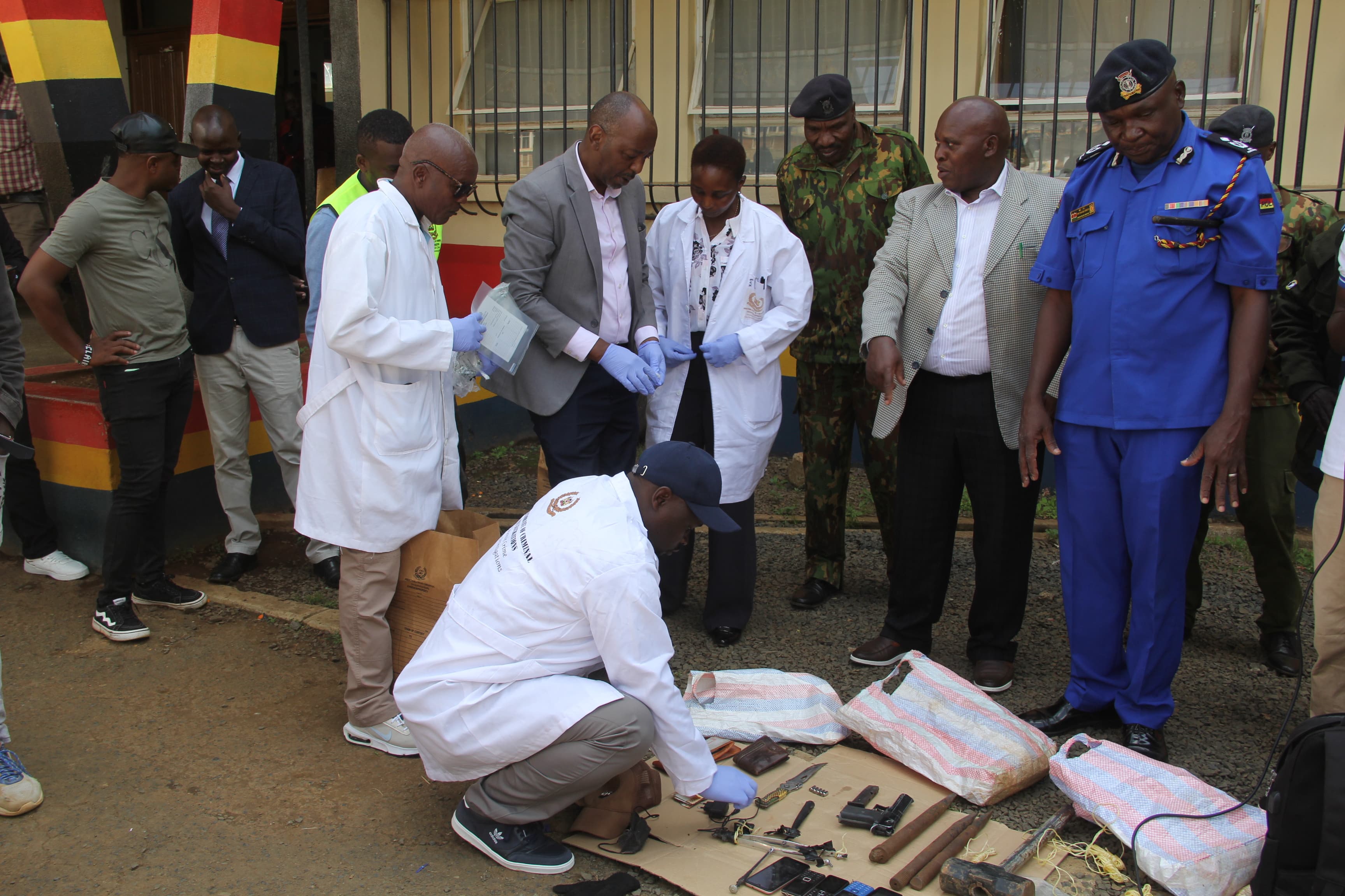 Four suspected robbers killed in a police shootout in Eldoret