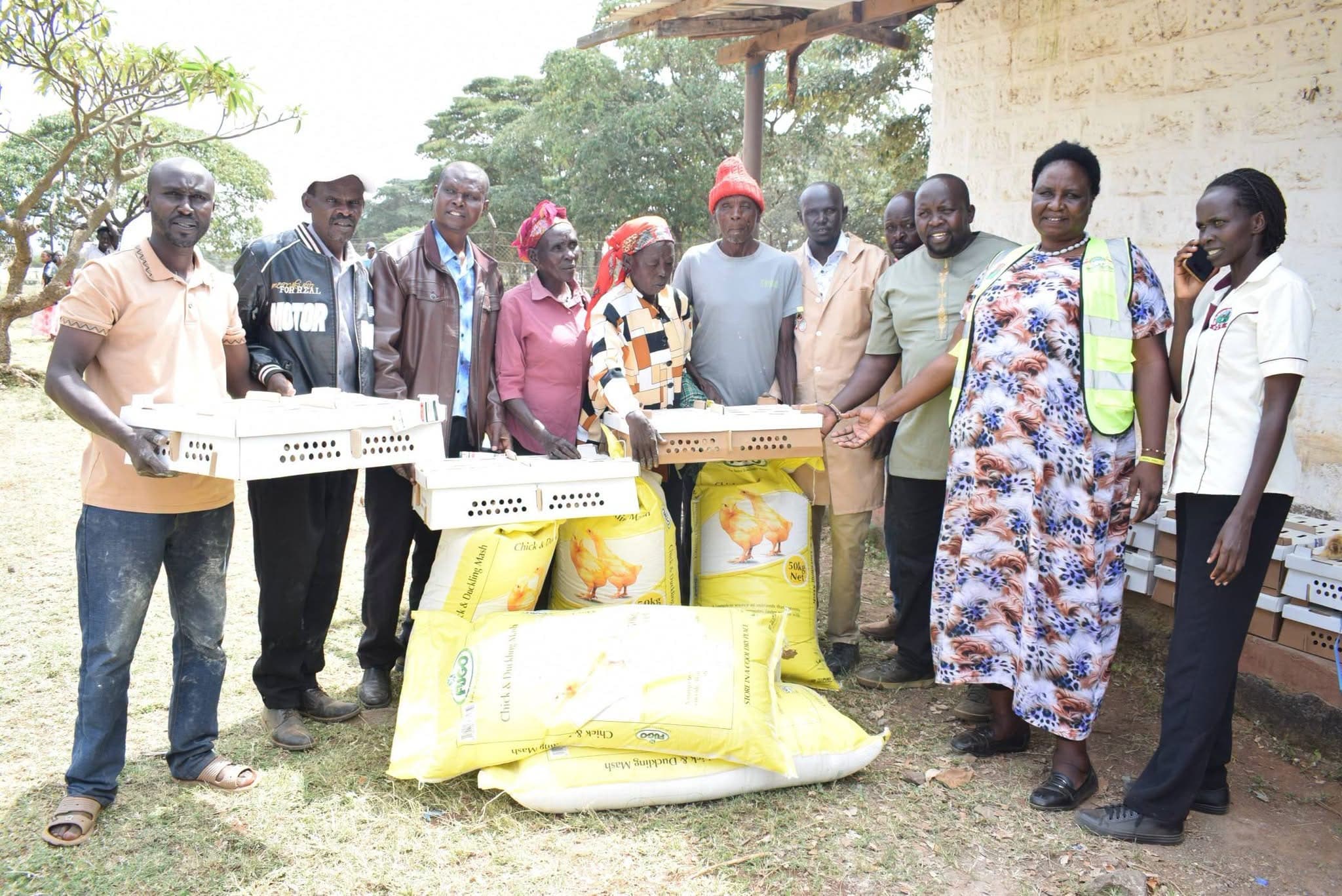 County, KELCOP boost poultry farming to enhance rural livelihoods