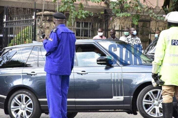 Uhuru and First Lady Spotted at Lee funeral after niece’s death