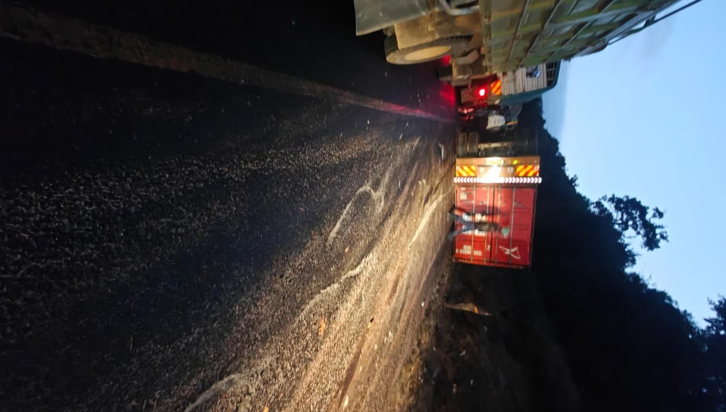 Four trailers overturn after cooking oil spill blocks Nairobi–Mai Mahiu Road