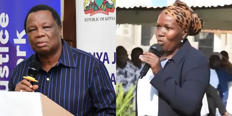 Atwoli Responds After Audio Allegedly Captures Him Leaving Wife Over Sifuna Support
