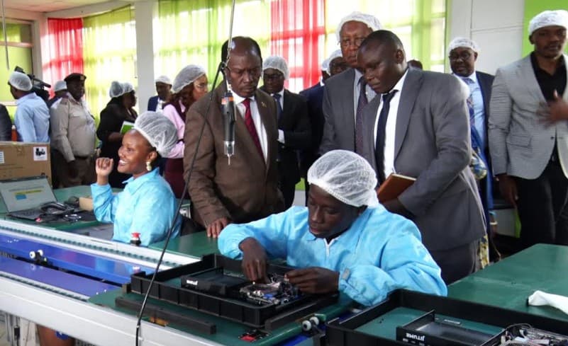 CS Kabogo hails student-led computer assembly at JKUAT