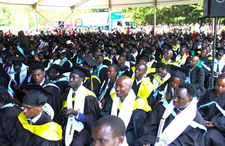 767 students graduate at Kericho College