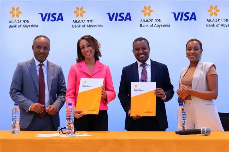 Visa and Bank of Abyssinia Expand Partnership to Boost Digital Payments in Ethiopia