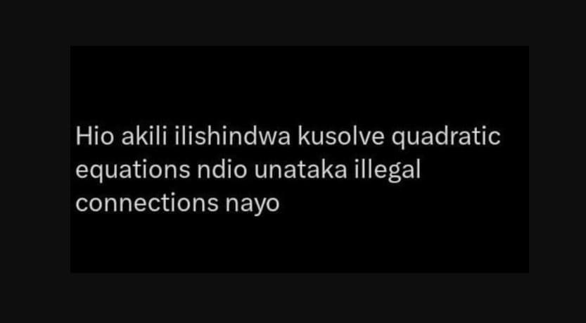 The Funniest Memes in Nairobi This Wednesday