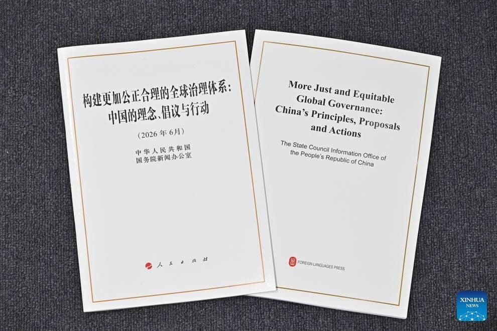 China unveils blueprint for fairer global governance