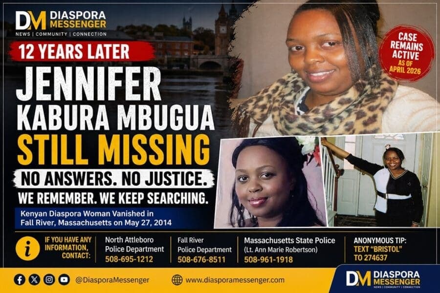 Updates: Jennifer Kabura Mbugua Still Missing 12 Years Later