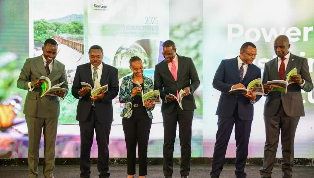 KenGen launches inaugural sustainability report, commits to green growth