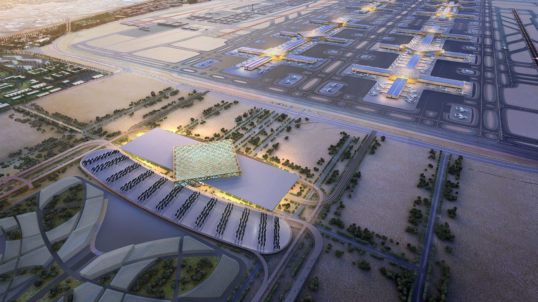 Dubai Tenders Al-Maktoum Airport Superstructure Works for First Phase of Expansion