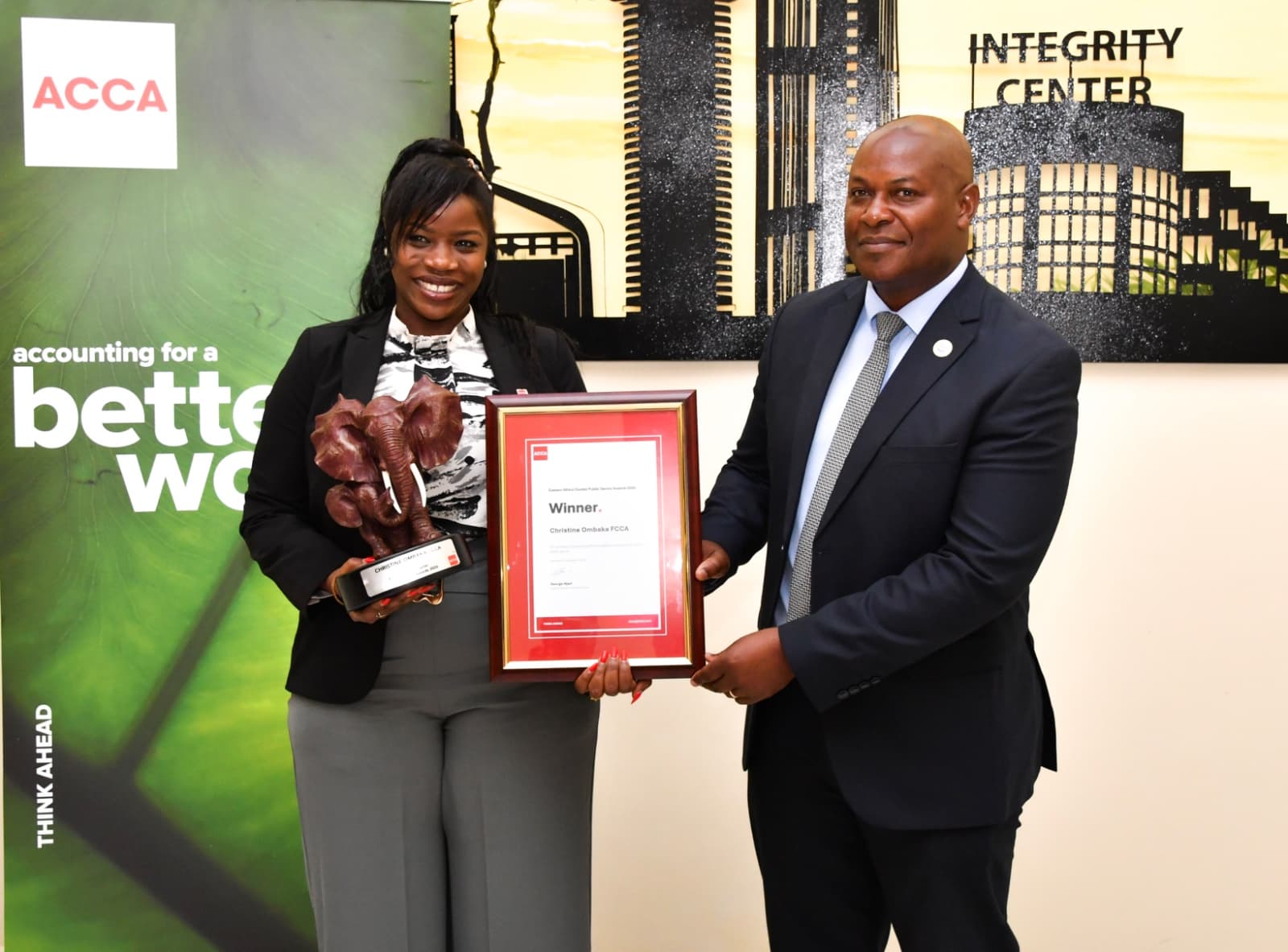EACC investigator wins global public sector advocacy award