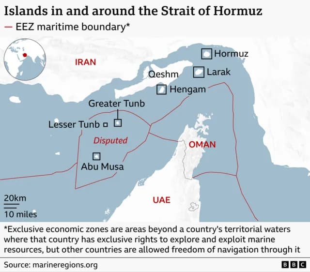 US and Iran exchange strikes in Gulf in latest test of ceasefire