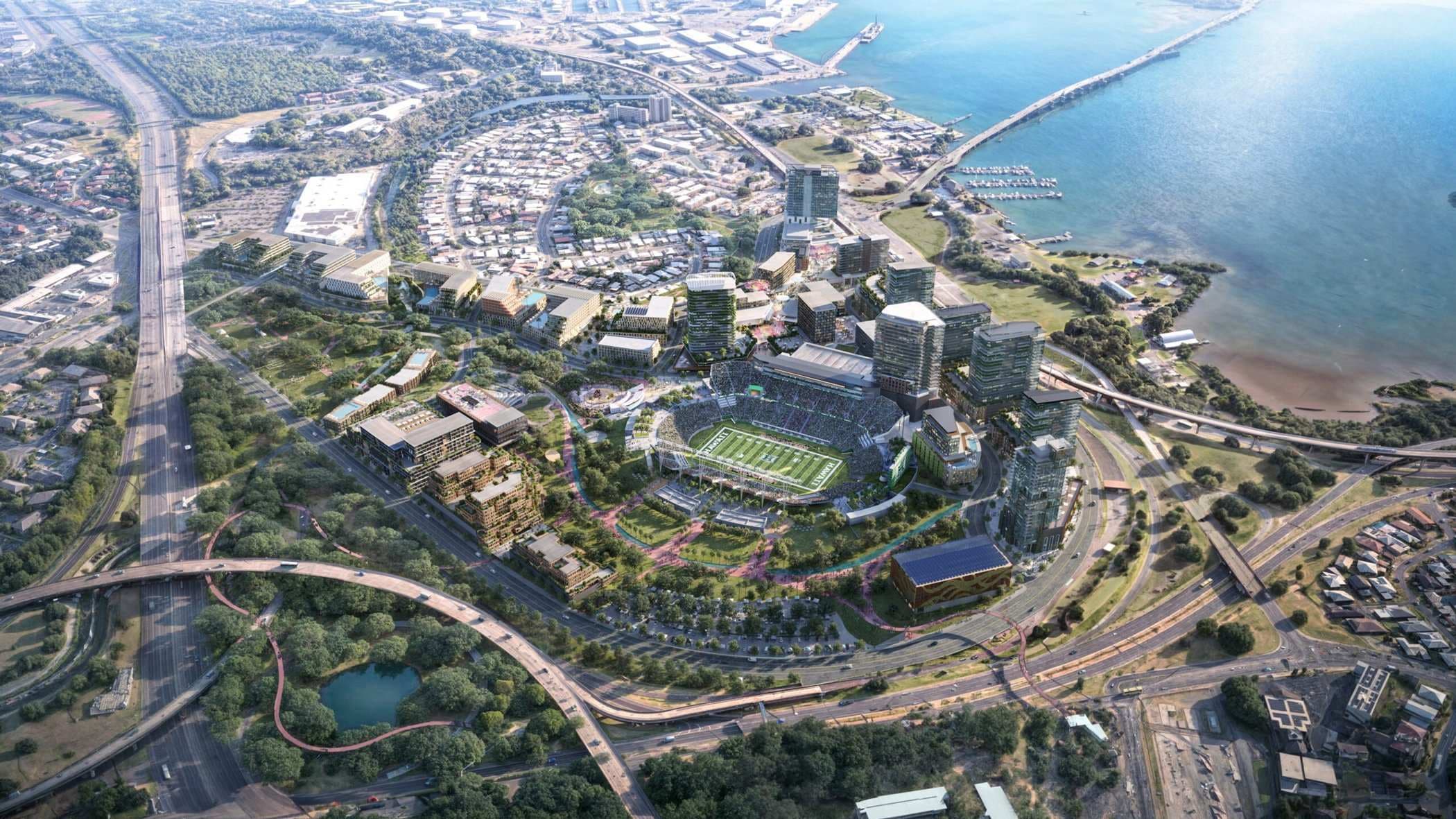 Final Controlled Collapse in Aloha Stadium Teardown Paves Way for New $650M Stadium Set for 2029