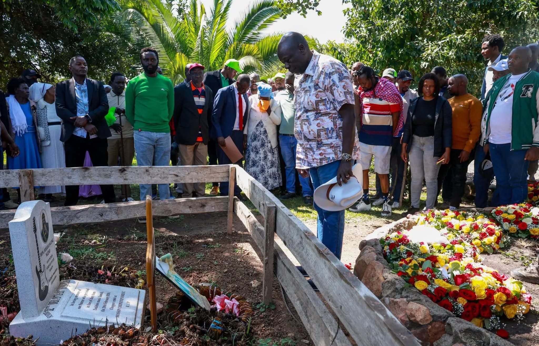 Gachagua visits late MP Ngeno family, pledges support for hospitalised relative
