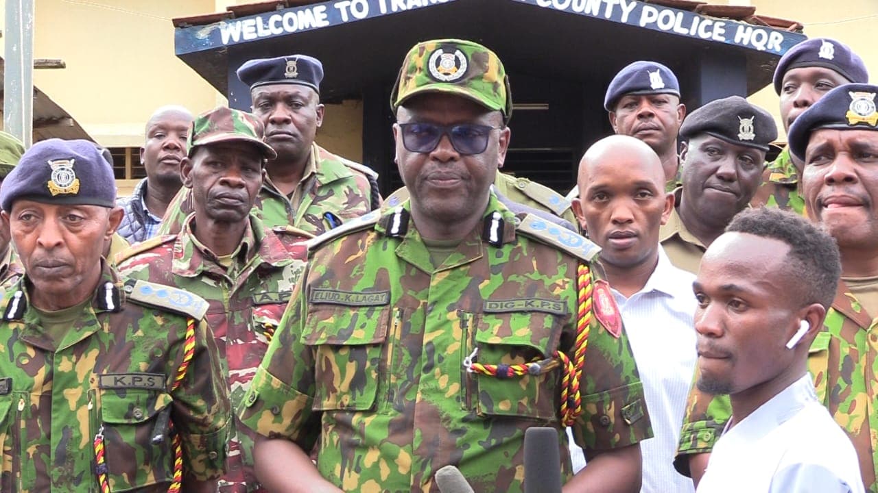 Lagat hails ongoing security operation in Trans Nzoia