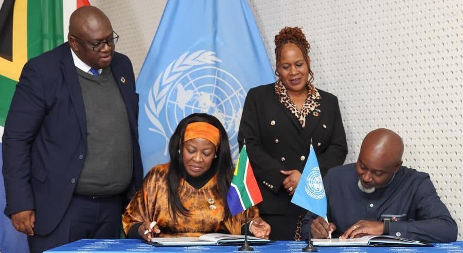 South Africa and UN sign framework to support sustainable development