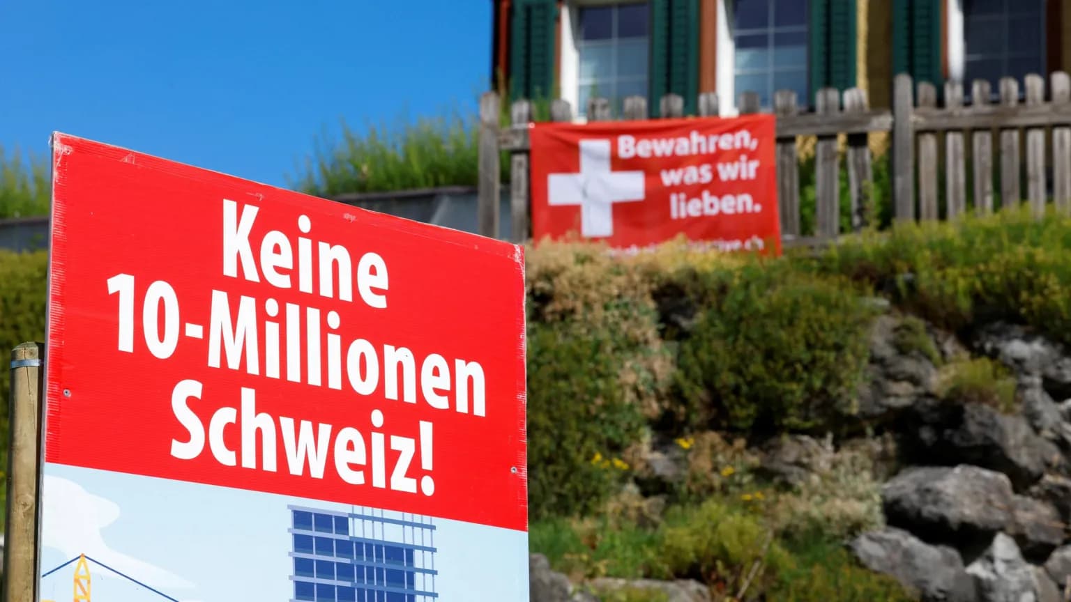 Swiss voters reject 10 million population cap, projection shows