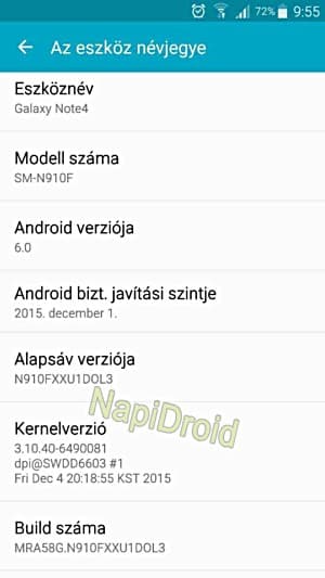 Samsung Has Started Rolling Out Android Marshmallow to The Galaxy Note 4
