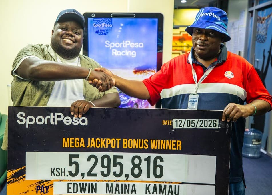 SportPesa jackpot winner nets Sh. 5.2M windfall