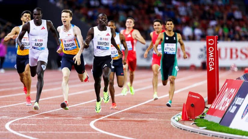 Wanyonyi, Arop set for 800m showdown at Zurich Diamond League