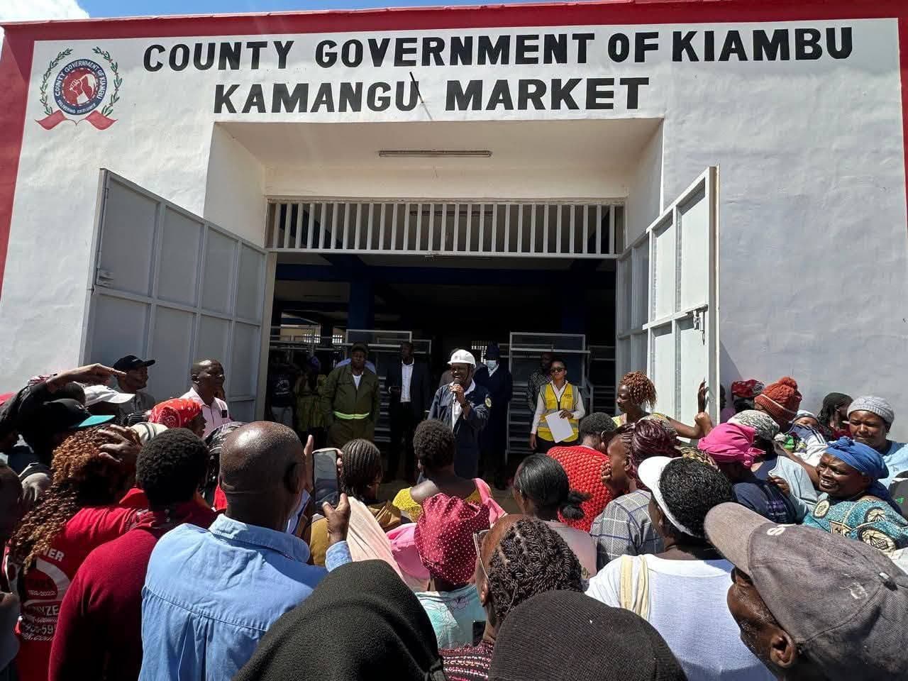 Kamangu market ready as county expands trade facilities