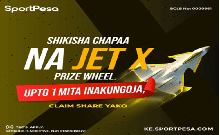 FlyX prize drop: claim your share of KSh 130 million on SportPesa Kenya