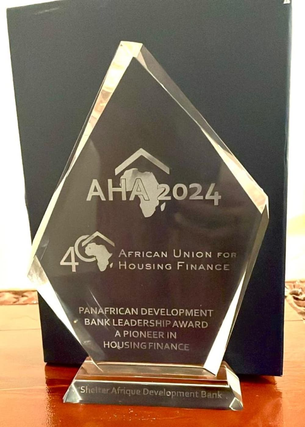 Shelter Afrique Development Bank (ShafDB) wins Pan-African Development Bank leadership award