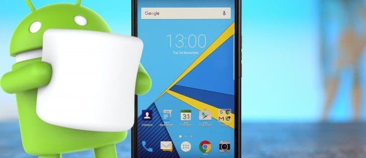 Android Marshmallow is finally available for BlackBerry Priv Owners