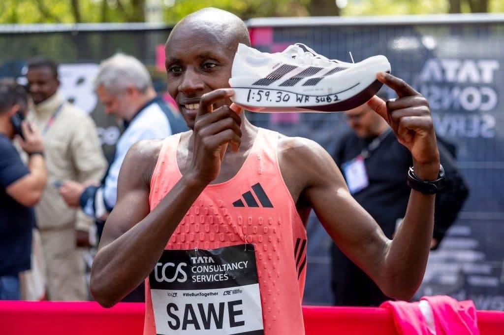 Sabastian Sawe’s sub-two-hour marathon ratified by World Athletics