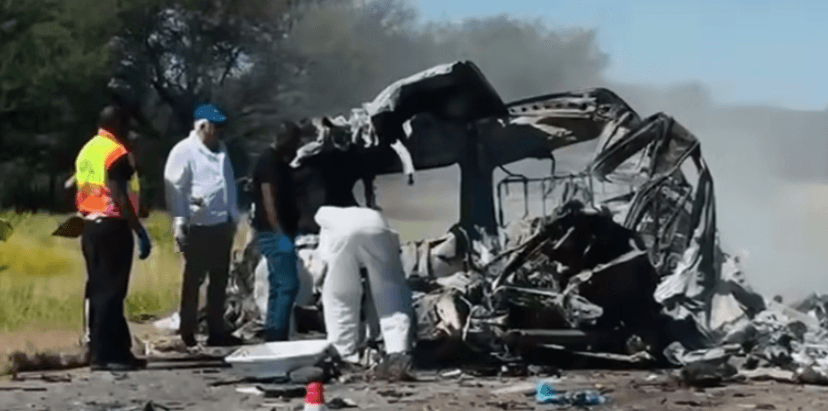 11 killed in bus-truck collision in Namibia