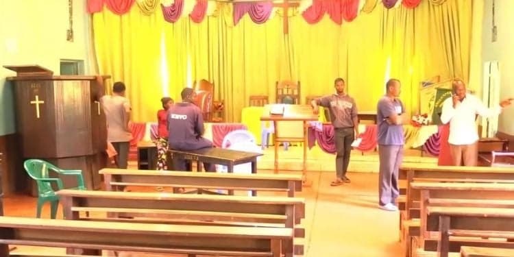 Church Struggles to Hold Sunday Service After Night Break-In