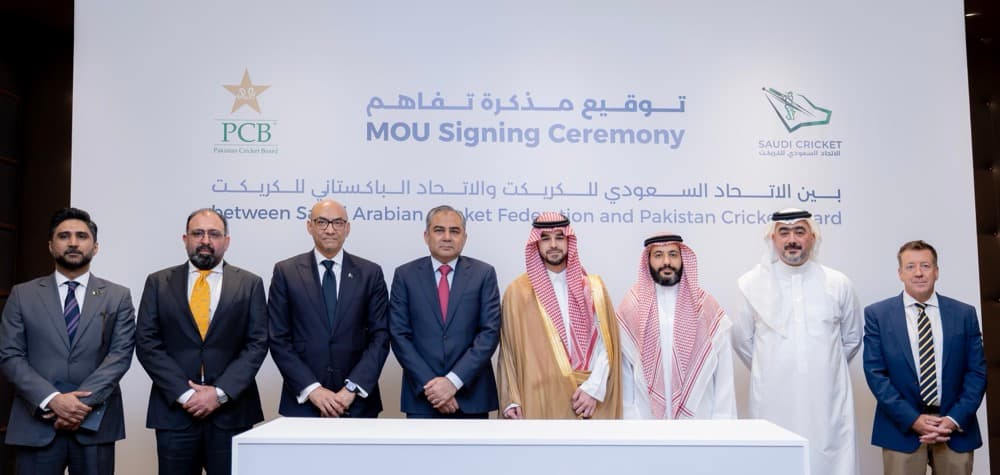 Saudi International Cricket Stadium Project in Jeddah Advances through Pakistan Partnership