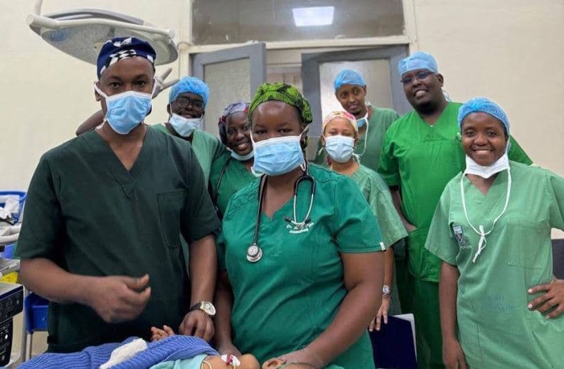 KNH Doctors Save Two-Year-Old After Peanut Gets Stuck in His Lung