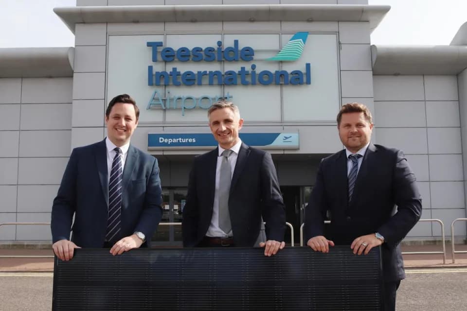 Teesside Airport-SSE Solar Project Progresses as Long-term Renewable Energy Plans Continue