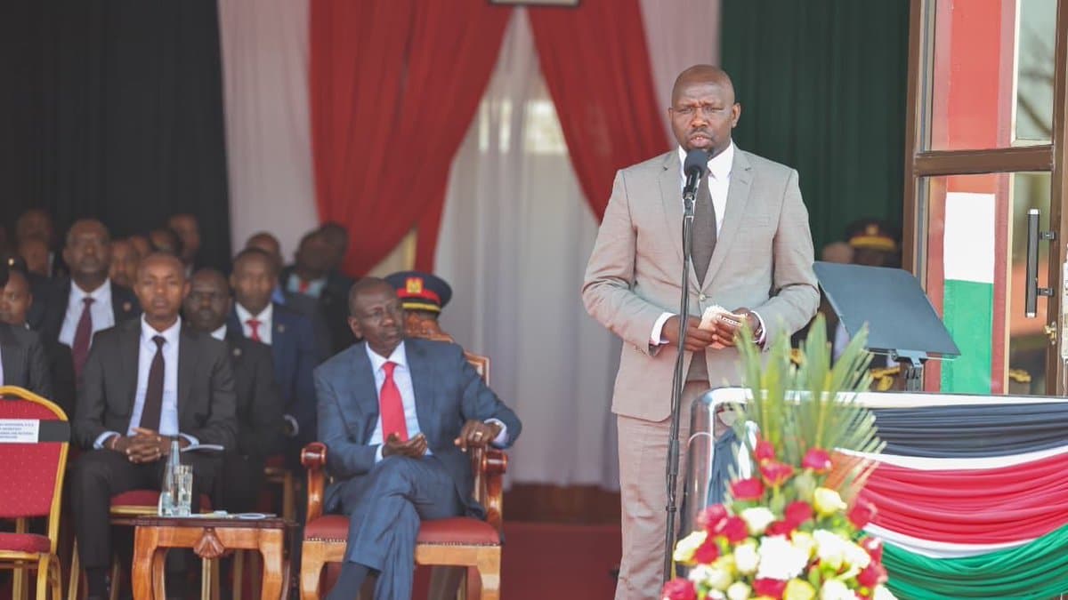 Murkomen dismisses claims of parallel units, says police reforms in top gear