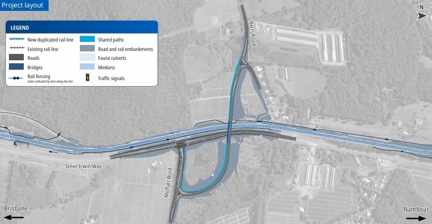 $1 Billion Beerburrum to Nambour Rail (B2N) Stage 1 Upgrade Designs Unveiled