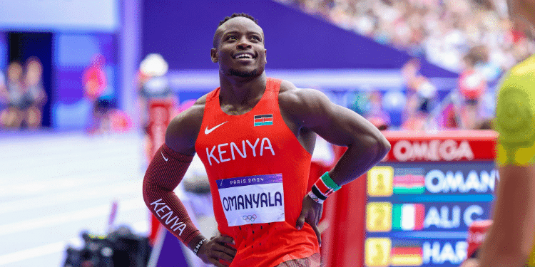 Omanyala Wins 100m Race in China with Season’s Best Time