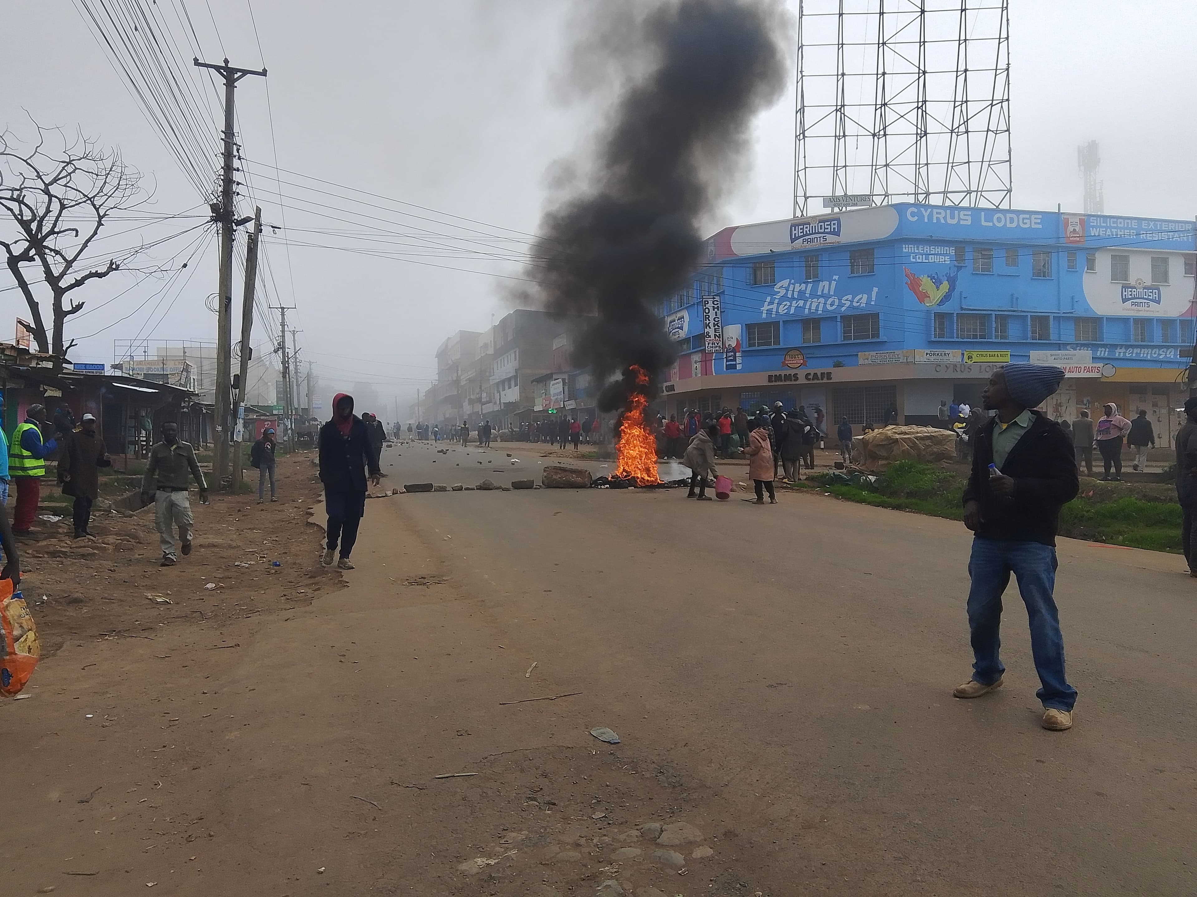 Transport paralyzed in Nyahururu town as PSV operators strike