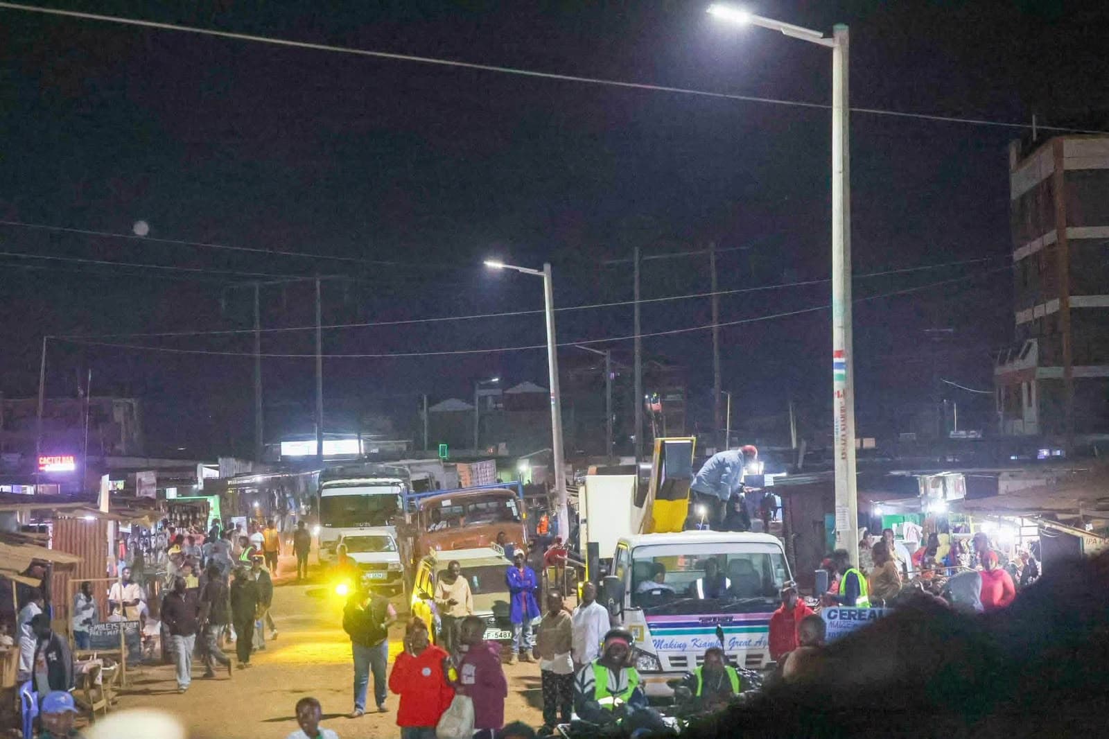 Kiambu expands solar street lighting under Angaza Programme
