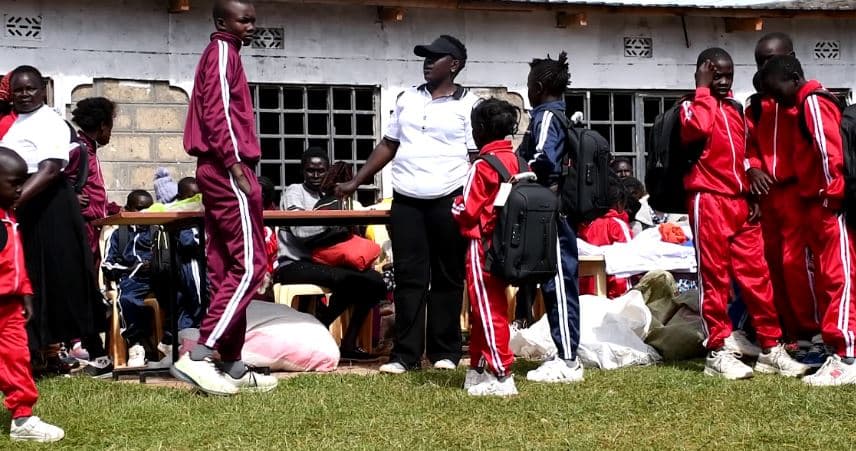 Keiyo North learners get school supplies