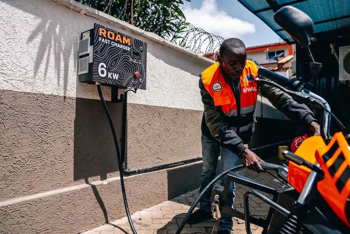 Roam Launches Kenya’s First Fast Charging Station for Light Electric Vehicles