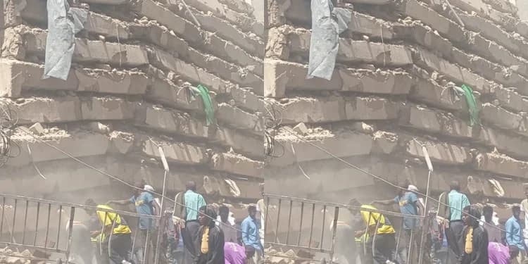 Several Feared Trapped as Mall Collapses in Eastleigh