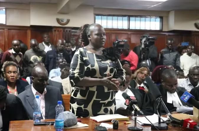 Sharon’s mother asks court to spare Obado death; life imprisonment