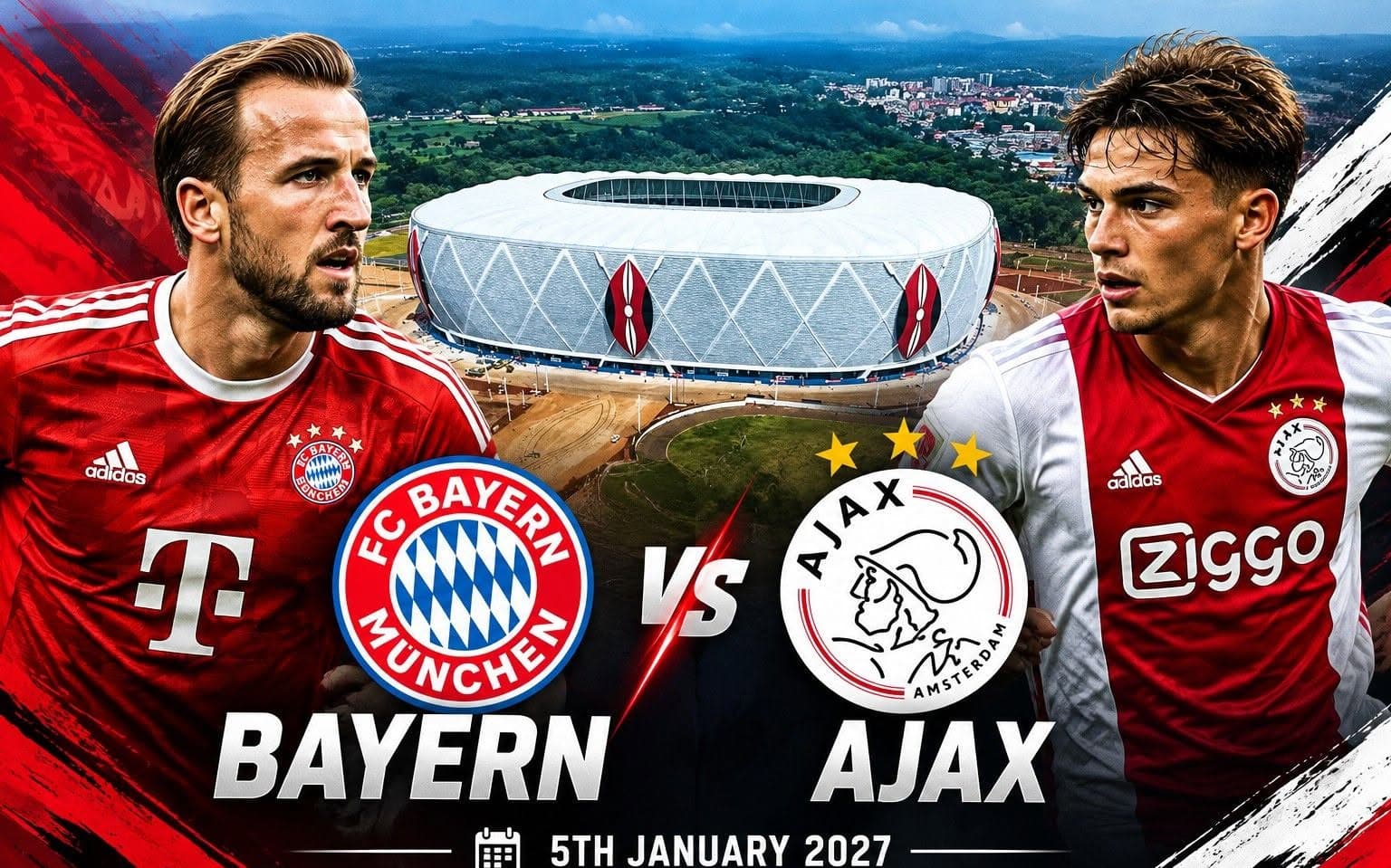 Bayern Munich and Ajax Confirm Clash At Raila Odinga International Stadium in January