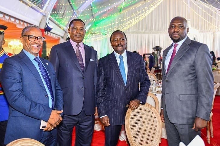 Kalonzo Visits State House For the First Time In Ruto’s Presidency